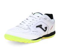 Joma Top Flex 25 Turf Football Shoes Code TOPS2502TF White, White Black Yellow, 8.5 UK