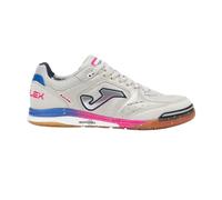 Joma Top Flex Rebound 2512 Indoor Futsal Football Shoes Men's, Silver White Fuchsia Royal, 10.5 UK