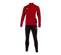Joma Tracksuit danube ii red black white