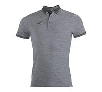 Joma Unisex Polo Bali Ii Grey M/C T-Shirt