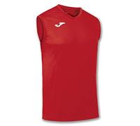Joma Unisex Sleeveless Technical T-Shirt, unisex-adult, 100436.600.M, red - 600, L