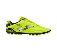 Joma Unisex Toledo Series Sneaker, Neon Yellow/Black, 5 UK