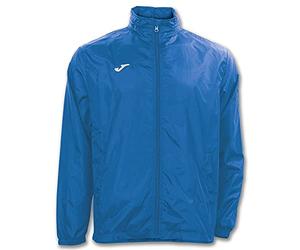 Joma Waterproof Raincoat with Hood, S - 3XL - Windbreaker with Pockets and Elastic Cuffs - Iris