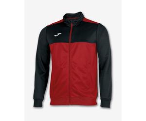 Joma Winner Full Zip Sweatshirt Red Black - S
