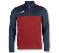 Joma Boys' Winner Sweatshirt, Red-Marine, XS
