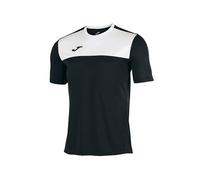 Joma Winner T-shirts Equip. M/c, Man, mens, 100946.102.XL, Black White, XL
