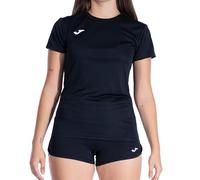 Joma Women's Short Sleeve Sports Shirt, 6XS - 3XL - Keeps The Contact with The Body Dry, Ideal for Running or Gym - Combi
