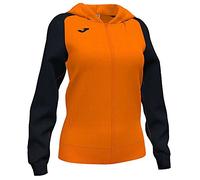 Joma Academy Iv Full Zip Sweatshirt Orange M Woman