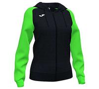 Joma Academy Iv Full Zip Sweatshirt Yellow,Black XL Woman