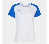 Joma Women's Academy IV T-Shirt White-Royal