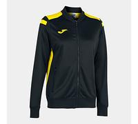 Joma Women's Championship Vi Sweatshirt Black/Yellow,XXL
