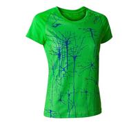 Joma Women's Elite Ix Short Sleeve T-Shirt, Fluorescent Green, S