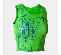 Joma Women's Elite Top Ix T-Shirt, Fluorescent Green, L