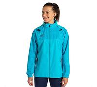 Joma Women's Montreal Raincoat, Fluorescent Turquoise, M