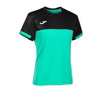 Joma Women's Montreal Short Sleeve T-Shirt, Green Black, S