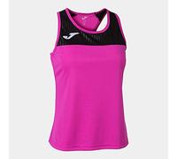 Joma Women's Montreal Tank Top T-Shirt, Neon Pink Black, XL