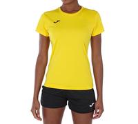 Joma Women's Short Sleeve Sports Shirt, 6XS - 3XL - Keeps The Contact with The Body Dry, Ideal for Running or Gym - Combi