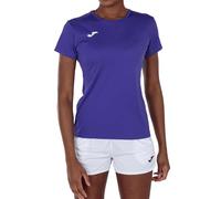 Joma Women's Short Sleeve Sports Shirt, 6XS - 3XL - Keeps The Contact with The Body Dry, Ideal for Running or Gym - Combi
