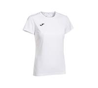 Joma Women's Short Sleeve Sports Shirt, 6XS - 3XL - Keeps The Contact with The Body Dry, Ideal for Running or Gym - Combi