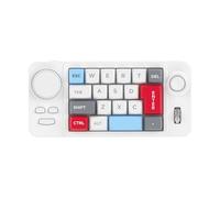 JOMAA 19-Key Mechanical Gaming Keypad, Hot-Swappable Keys, Macro Programmable, RGB Backlit, Type-C Wired, for PC/Mac - Compact Mechanical Numpad (White)