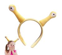 Jomewory Antenna Costume Headband, Cartoon Plush Snail Eye Headband, Comfortable and Skin-Friendly Costume Props for Fancy Dress,
