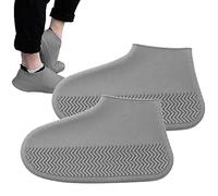 Jomewory Waterproof Shoe Covers - Silicone Non-Slip Shoe Covers for Snowy Days, Reusable Shoe Covers for Resist Wet and Dirt, Muddy Conditions for Camping, Fishing, Cycling, Hiking, Car Washing