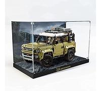 JOMIOD Acrylic Display Case for Lego 42110 Technic Land Rover Defender Dustproof Display Case Transparent Acrylic Display Case Compatible Lego 42110 Model - Without Model Kit