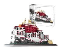 JOMIOD Potala Palace Building Block Set, Modular House Building Set, Architecture Building Model MOCHouse Not Compatible with L*go House - 1464 pcs