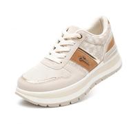 JOMIX Womens Casual Wedge Platform Sneakers 5cm Walking Shoes
