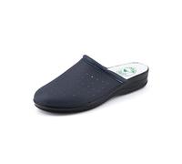 JOMIX Women's Sanitary Clogs Men's Breathable Medical Shoes Classic Wedge Slippers for Hospital Garden Beach, ITD1752, A-Navy, 6.5 UK