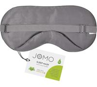 JOMO - 100% Bamboo Viscose Sleep Eye Mask - Dark Gray, 1 Pk - Light Blocking Travel Blindfold for Men & Women - Ultra-Soft & Comfortable w/Adjustable Strap for Restful Sleep