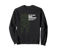 JOMON DOGU funny archeology MIMIZUKU-DOGU from Japan Sweatshirt