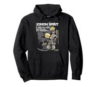 JOMON the ancient Japanese spirit Funny DOGU, Archeology Pullover Hoodie