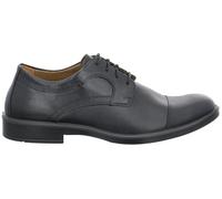 Jomos Men's Derby 208218 23 Genuine Leather, 000 Black, 7 UK
