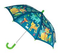 Jomoval Child's Colour Changing Umbrella - Jungle Design