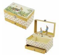 Jomoval Personalised Large Peter Rabbit Musical Box | Peter Rabbit Music Box Personalised by engraving TRS60860