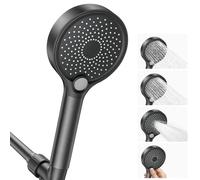 Jomst Filtered Shower Head with Handheld Shower, High Pressure Shower Head Filter for Hard Water, 3 Spray Modes, Adjustable Angle, Shower Head, Water Softener, Removable Filter Shower Head with Hose