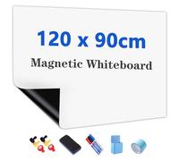 JOMUSAGA Self-Adhesive Magnetic Whiteboard Wall Sticker, 120 x 90 cm