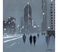 Jon Barker "The Flat Iron Building New York" Canvas Print, Cotton, Multi-Colour, 3.20 x 40.00 x 40.00 cm
