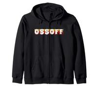 Jon Ossoff Senator Ossoff Retro Georgia Runoff Vintage Zip Hoodie