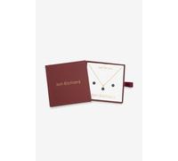 Jon Richard 14Ct Gold Plated Birthstone Bezel Set - September One Size Gold