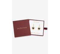 Jon Richard Gold Plated Heart Birthstone Huggies - September One Size Gold