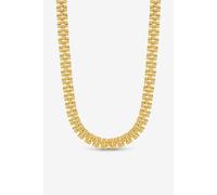 Jon Richard 18K Gold Plated Gate Chain Necklace Gold One Size