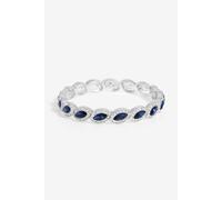 Jon Richard Blue And Crystal Stretch Bracelet Blue One Size