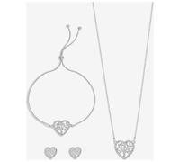 Jon Richard Crystal Heart Tree of Love Jewellery Set