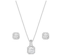 Jon Richard Cubic Zirconia Drop Pendant and Earring Set