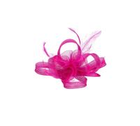 Jon Richard Fuchsia Small Fascinator Fuchsia