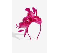 Jon Richard Fushia Medium Fascinator In Fuchsia Fuchsia One Size
