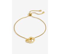 Jon Richard Cubic Zirconia Heart Toggle Bracelet