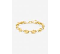 Jon Richard Gold Plated And Crystal Bracelet Gold